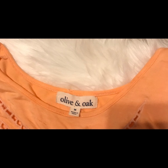 🌼Olive&Oak Peach asymmetrical dress -cutout top🌼 - Picture 4 of 4